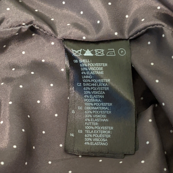 H&M Gray Fitted Blazer Size 6 - Picture 3 of 7